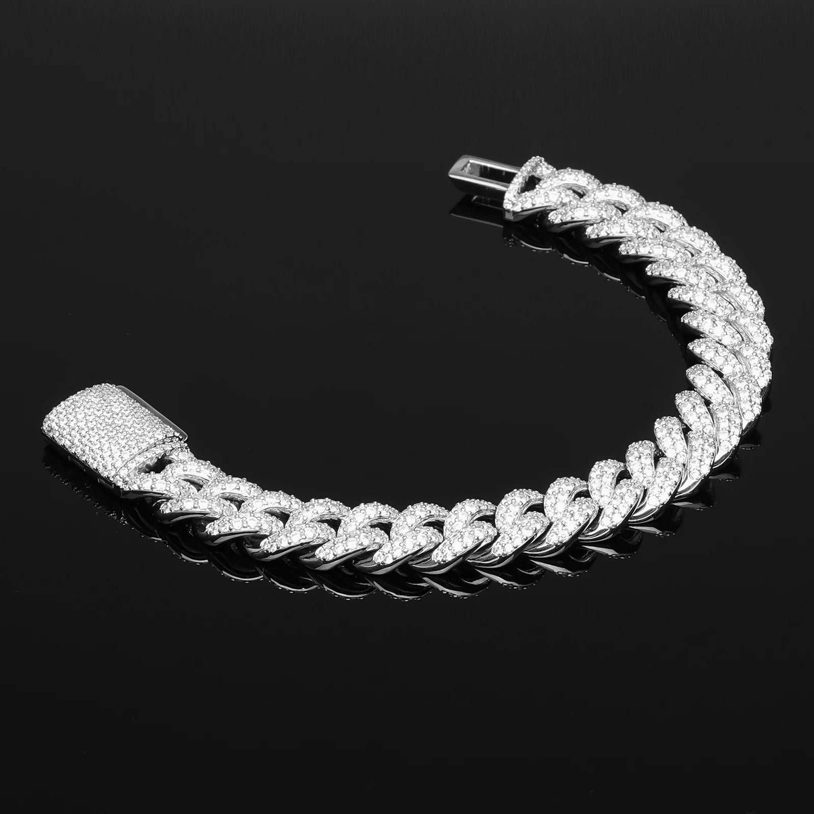 14mm Classic Cuban Chain Bracelet
