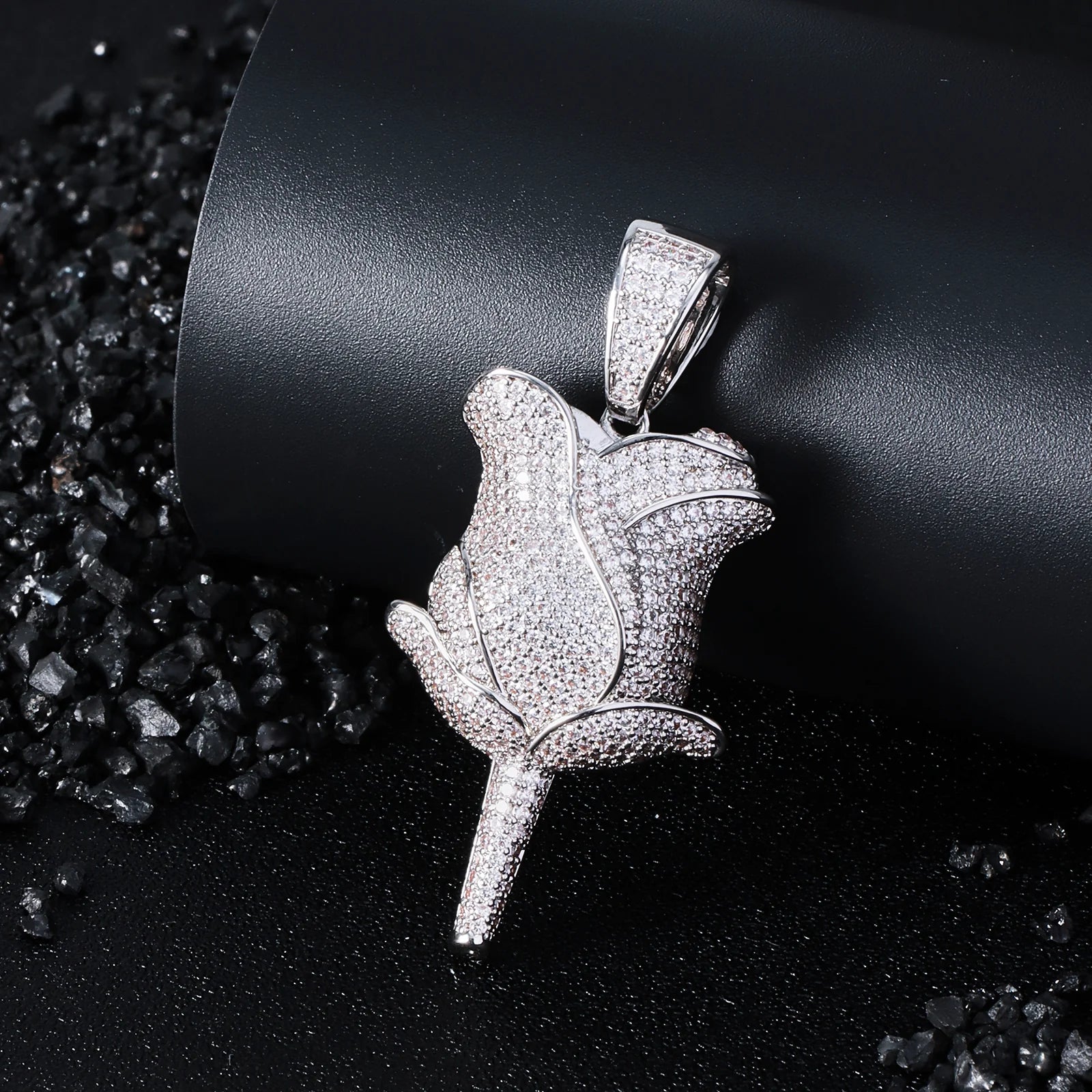 A Rose Emoji Pendant