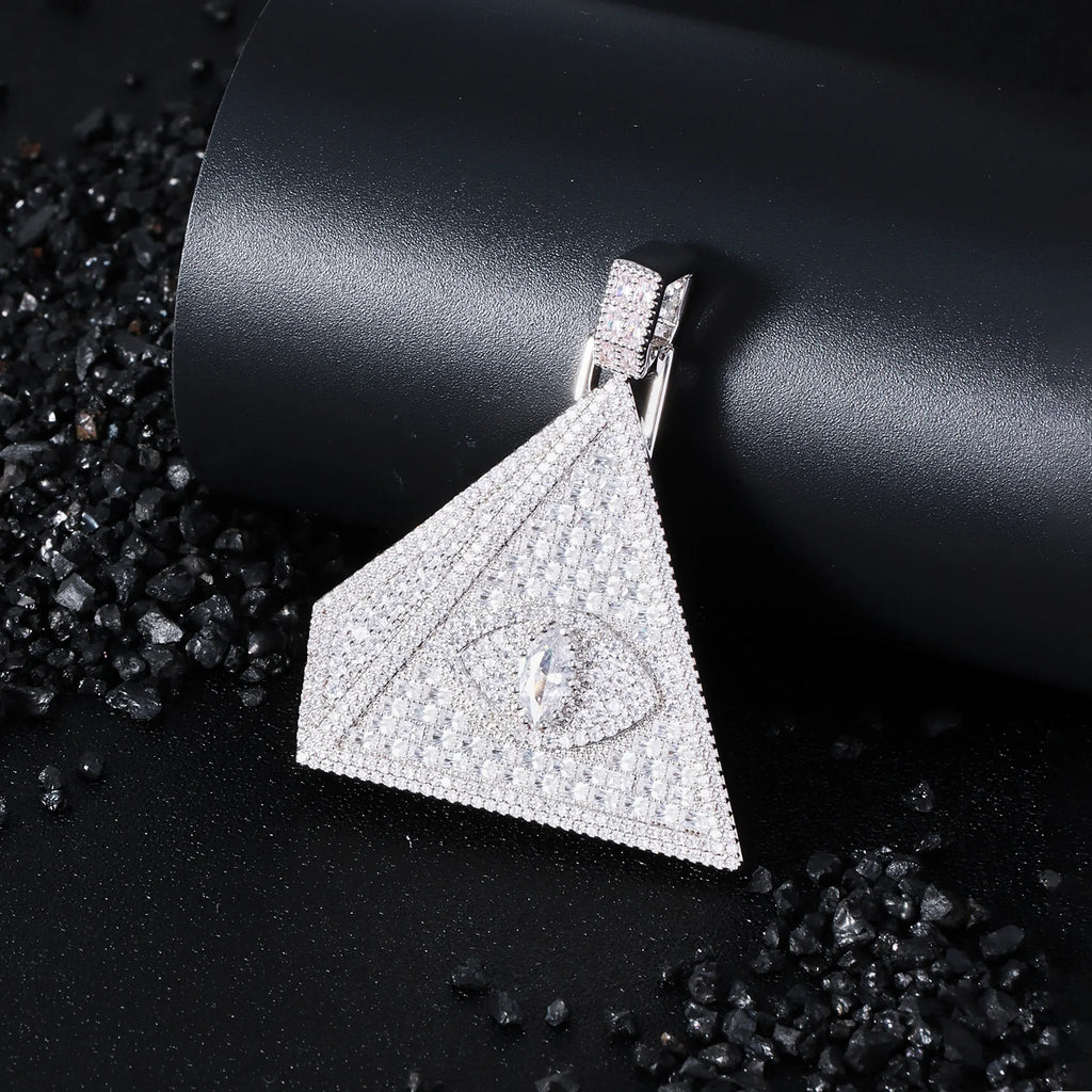 Devil's Eye Pyramid Pendant