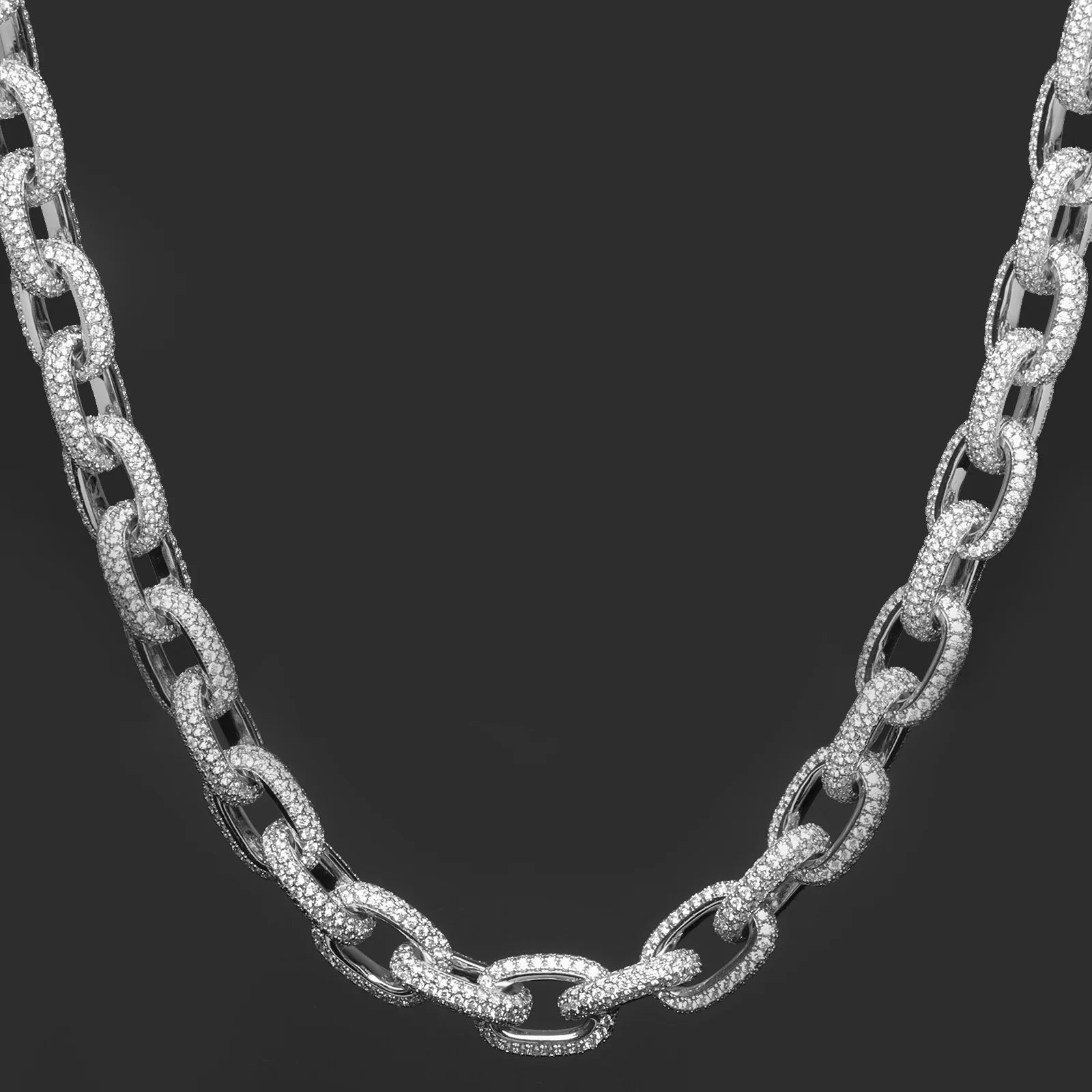 10mm O Cross Cuban Chain