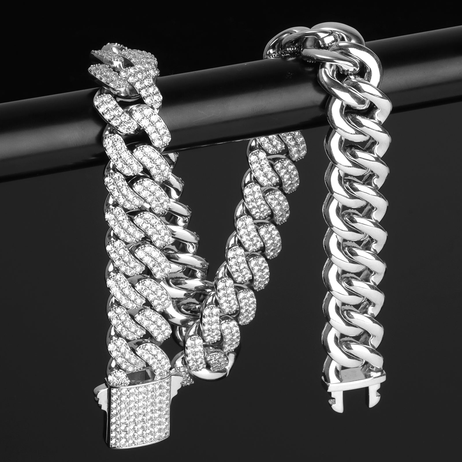 20mm Extra Wide Rounded Corner Cuban Chain
