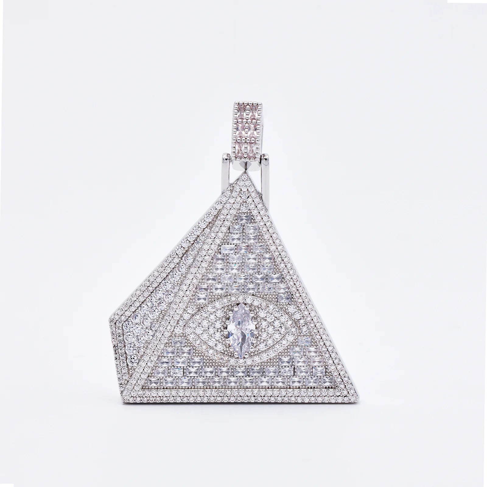 Devil's Eye Pyramid Pendant