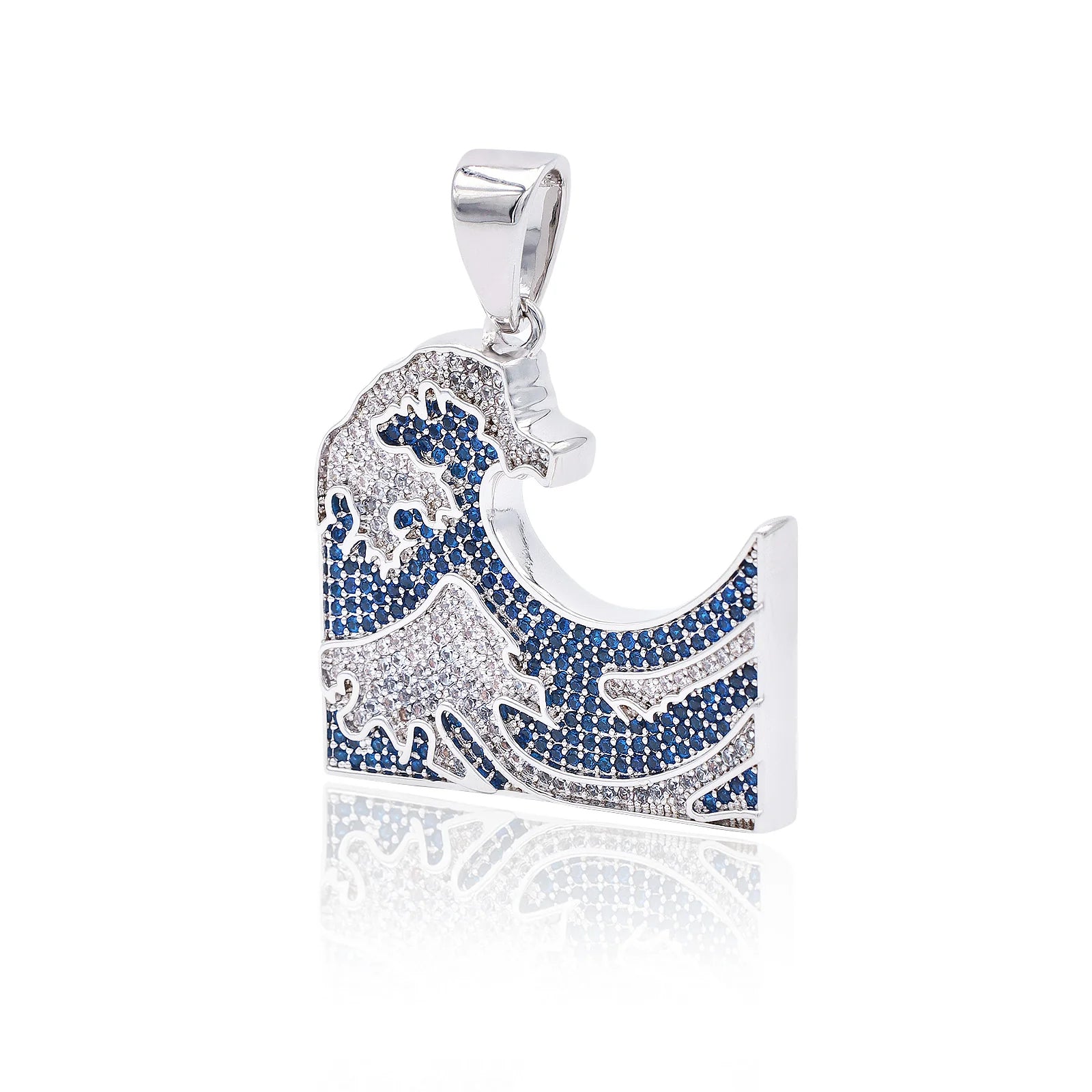 Blue Sea Wave Pendant