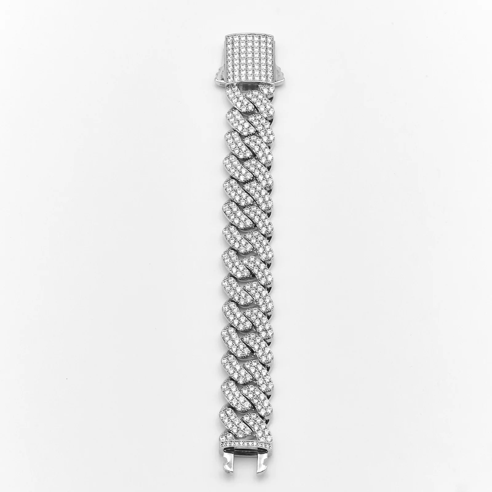 20mm Extra Wide Rounded Corner Cuban Bracelet