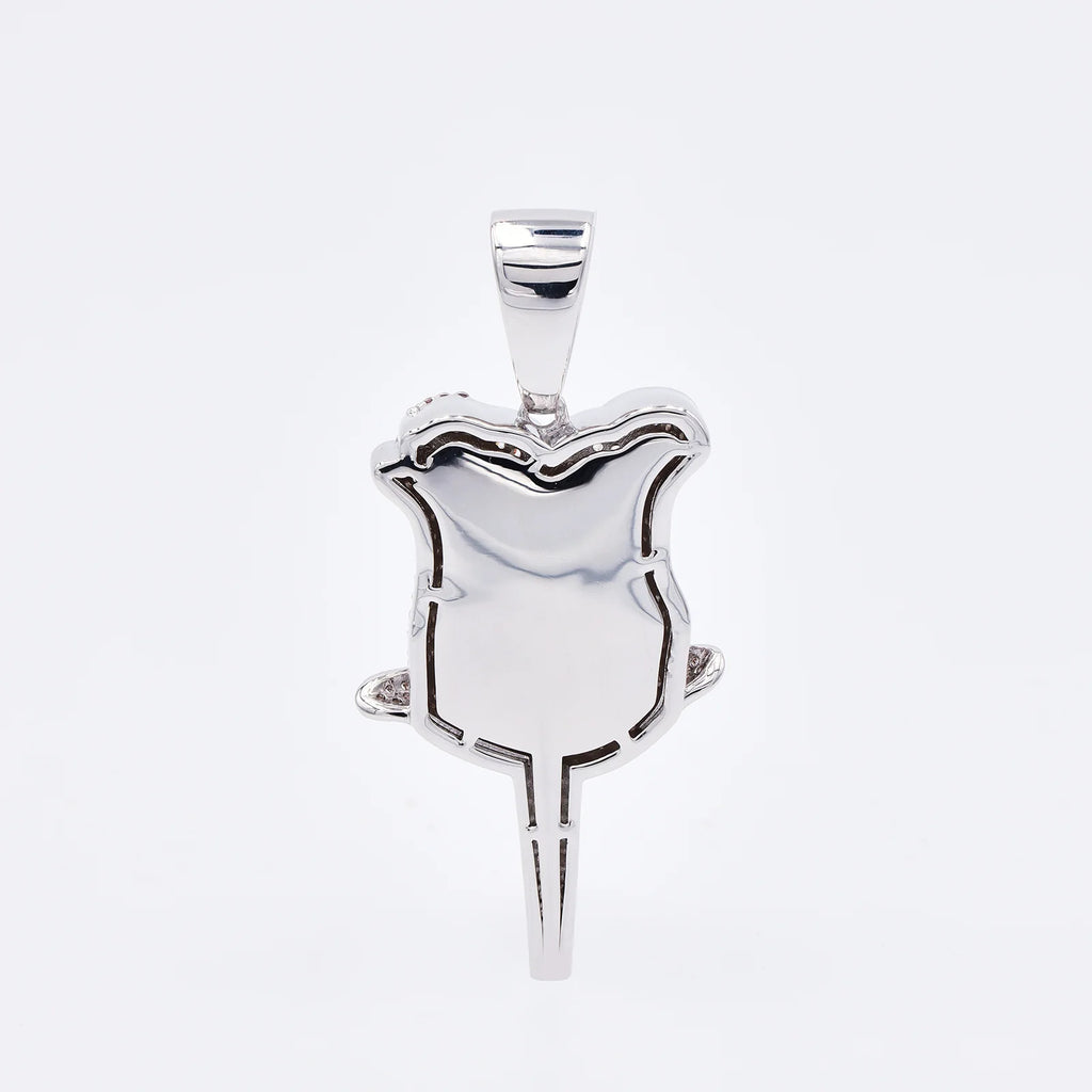 A Rose Emoji Pendant