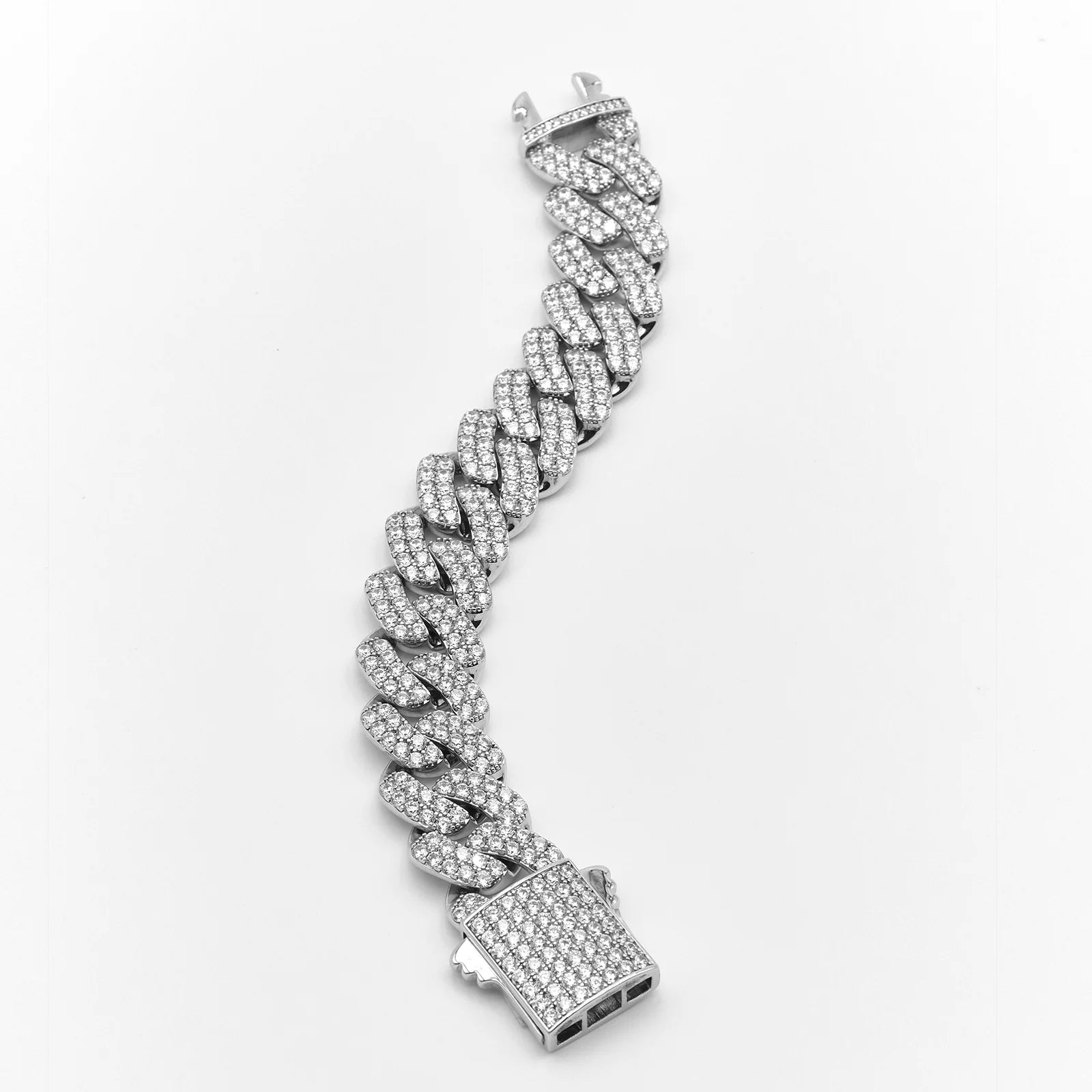 20mm Extra Wide Rounded Corner Cuban Bracelet