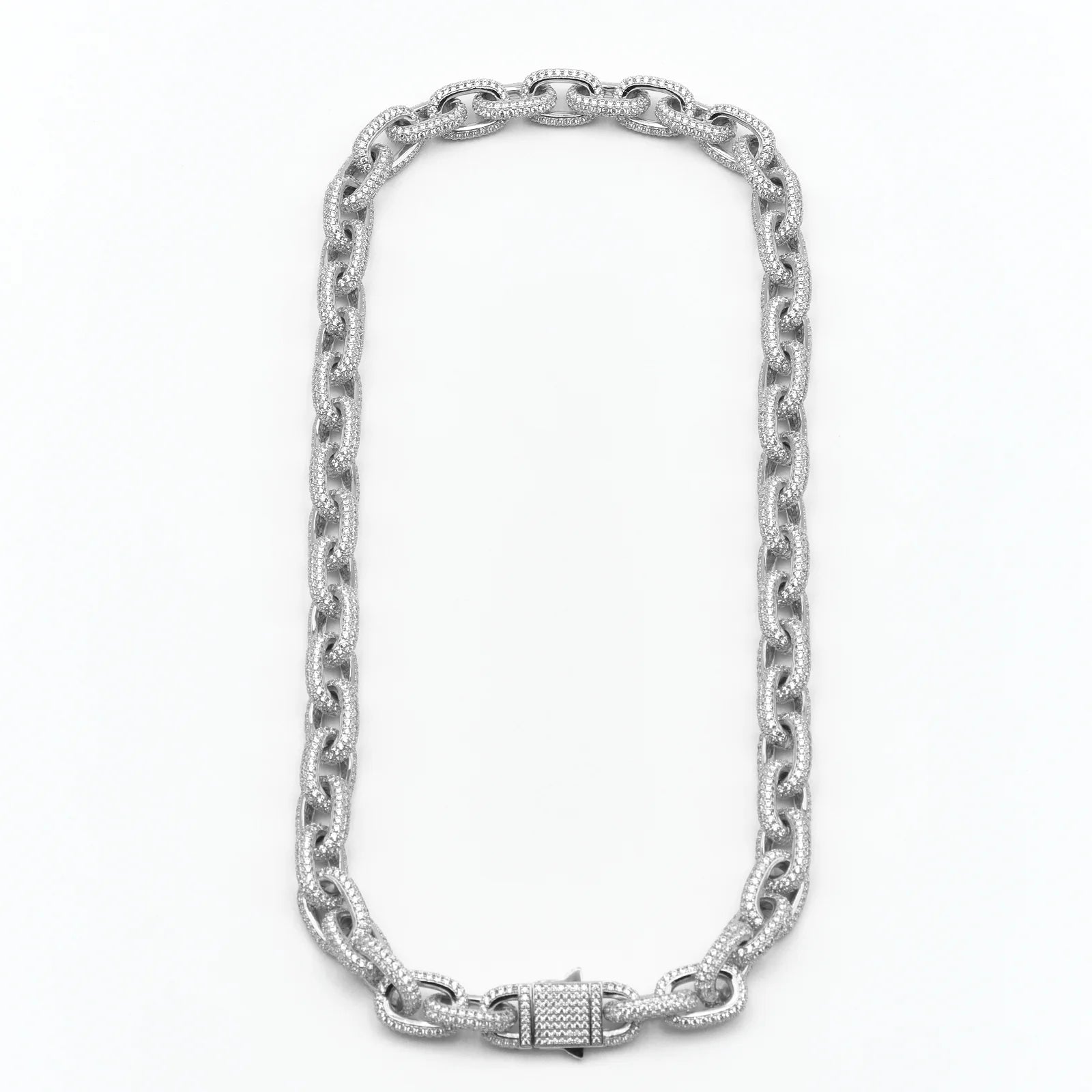 10mm O Cross Cuban Chain