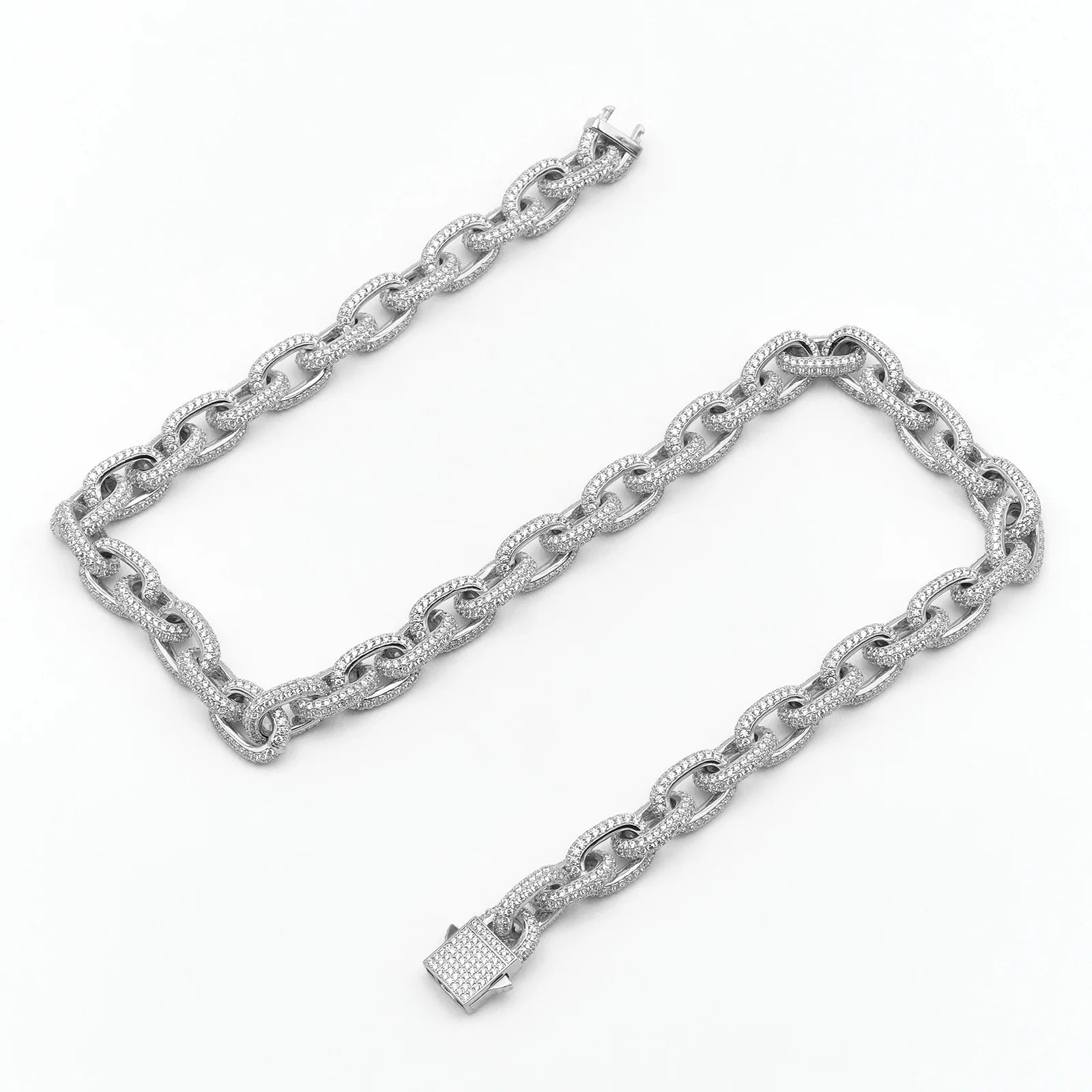 10mm O Cross Cuban Chain