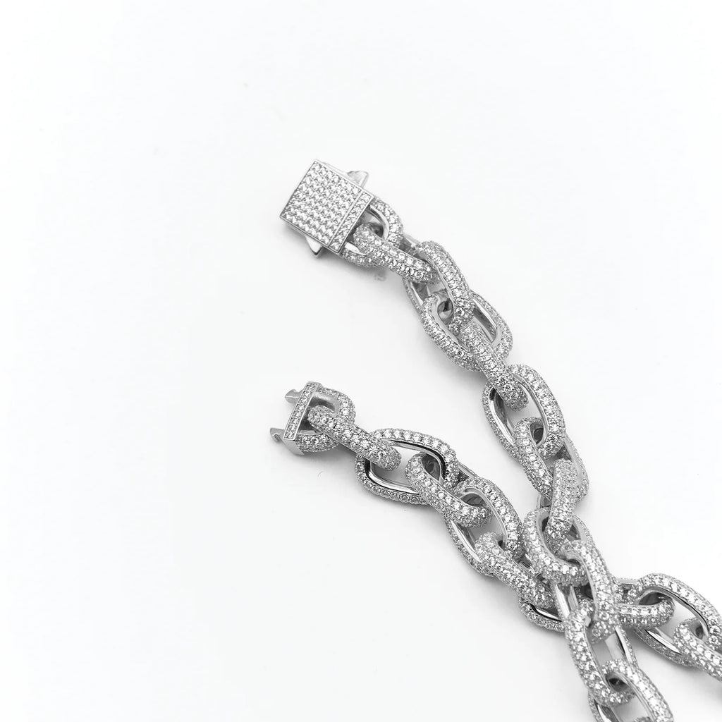10mm O Cross Cuban Chain