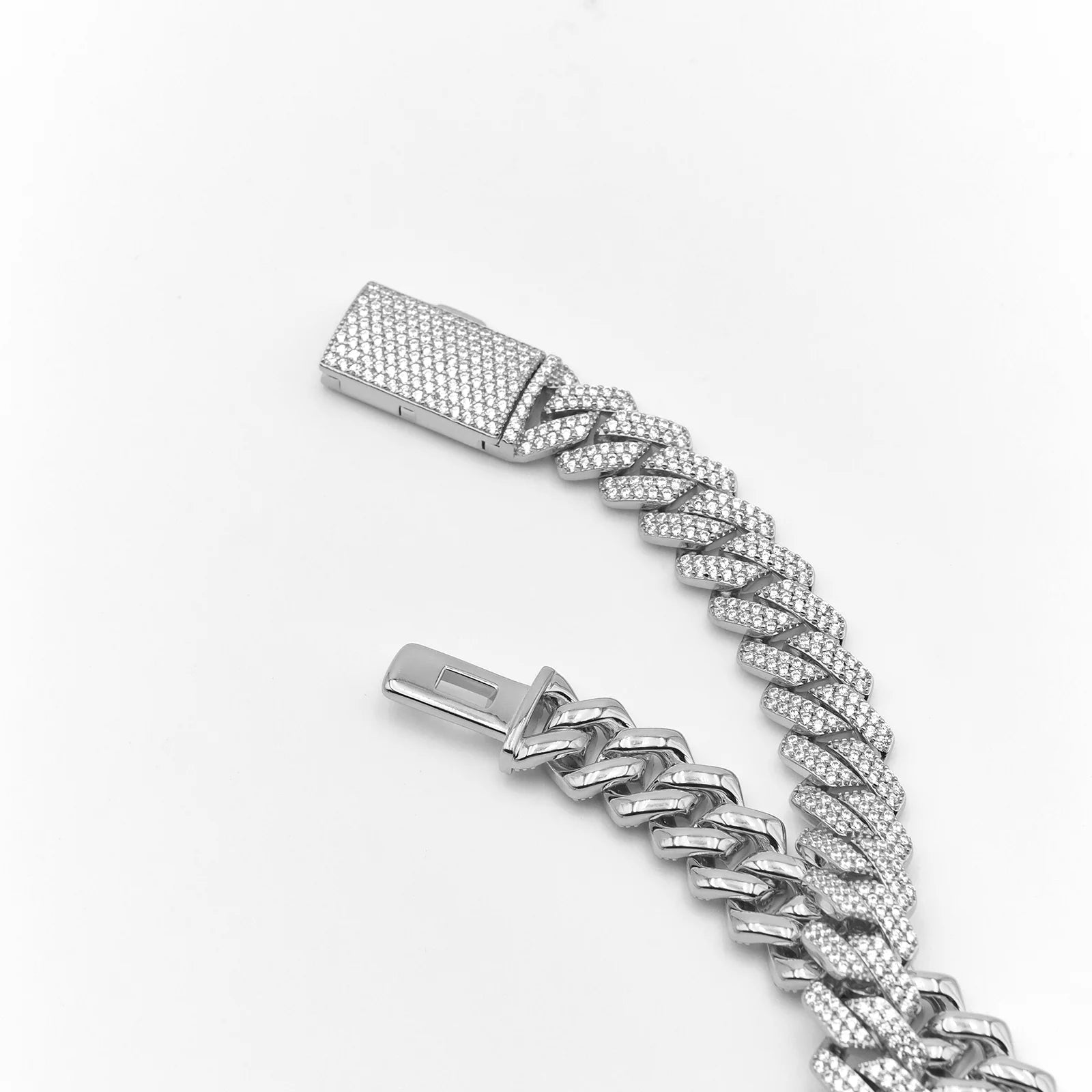 12mm Classic Trapezoidal Cuban Chain
