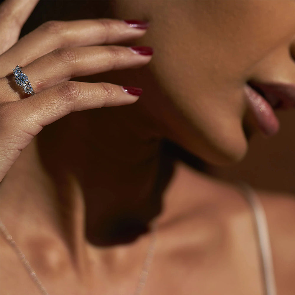 Timelessness Three-Stone Lab Grown Diamond Ring